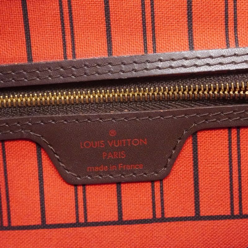 Louis Vuitton Damier Neverfull PM N41359 Ebene Womens Tote Bag