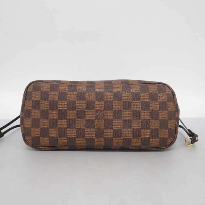 Louis Vuitton Damier Neverfull PM N41359 Ebene Womens Tote Bag