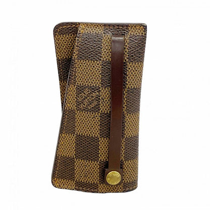 Louis Vuitton Key Case Damier Clochette PM N62661 Ebène Men Women Unisex