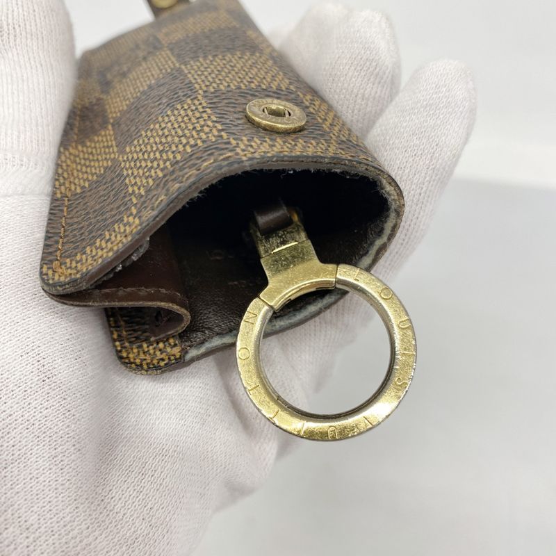 Louis Vuitton Key Case Damier Clochette PM N62661 Ebène Men Women Unisex