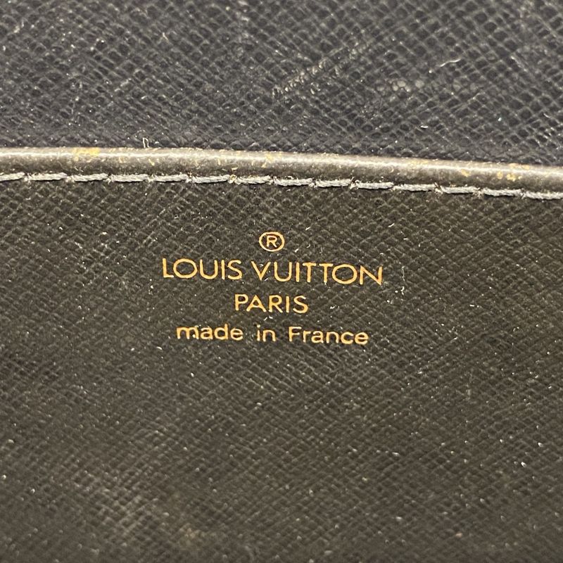 Louis Vuitton Epi Pochette Homme M52522 Noir Black Men's Clutch Bag