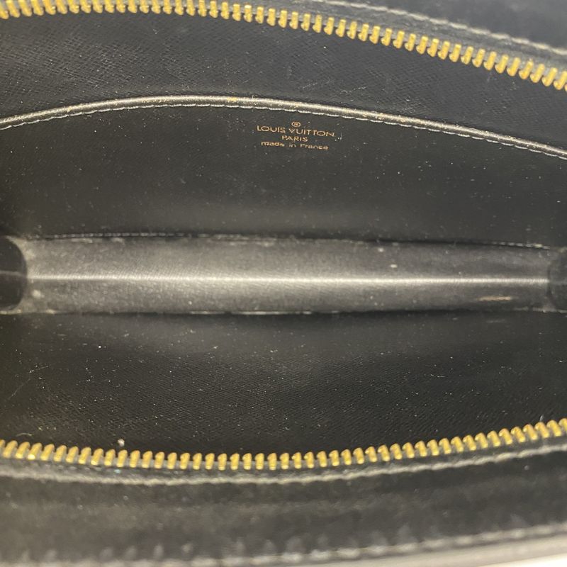 Louis Vuitton Epi Pochette Homme M52522 Noir Black Men's Clutch Bag