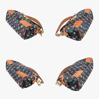 Louis Vuitton Beverly MM Noir Black Monogram Multicolor M40204 Fl2018