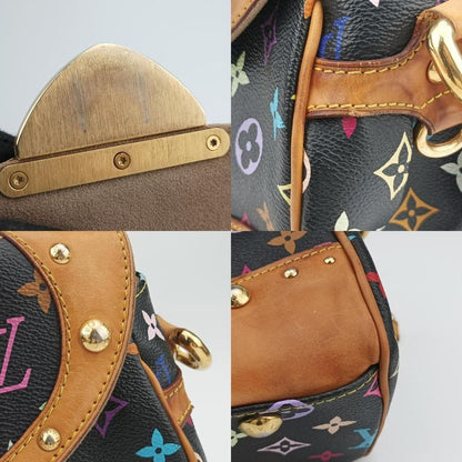 Louis Vuitton Beverly MM Noir Black Monogram Multicolor M40204 Fl2018