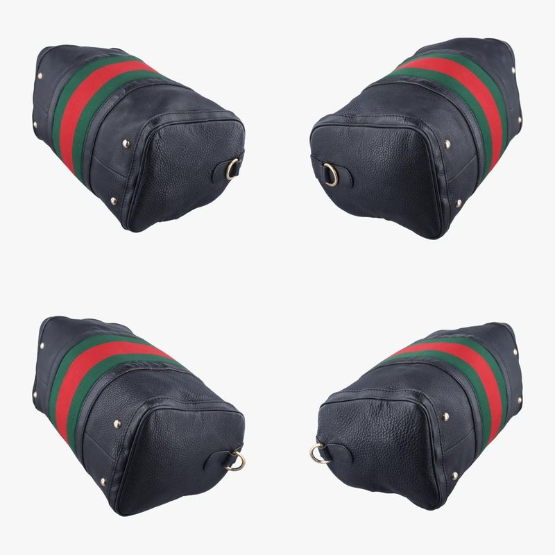 Guccisherry Line Black X Green X Red Leather 247205 D018965413