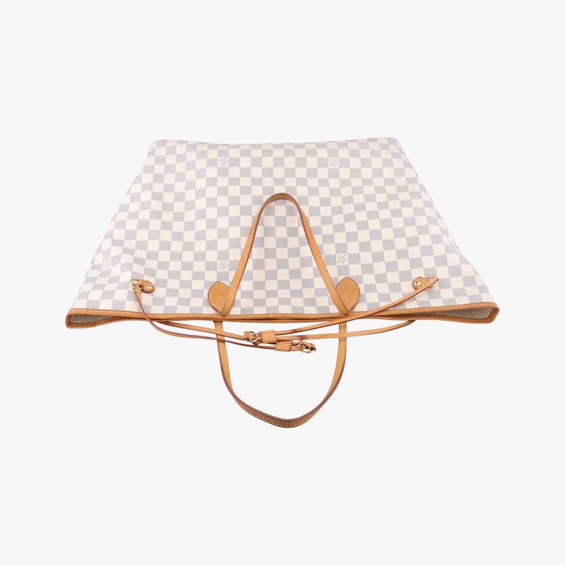 Louis Vuittonneverfull GM Azure Damier Canvas N51108 Fl4039