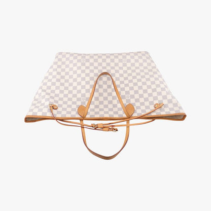 Louis Vuittonneverfull GM Azure Damier Canvas N51108 Fl4039