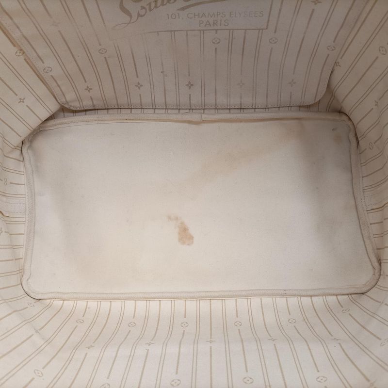 Louis Vuittonneverfull GM Azure Damier Canvas N51108 Fl4039