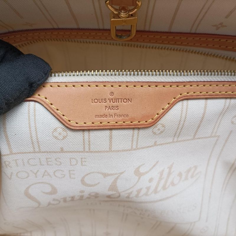 Louis Vuittonneverfull GM Azure Damier Canvas N51108 Fl4039