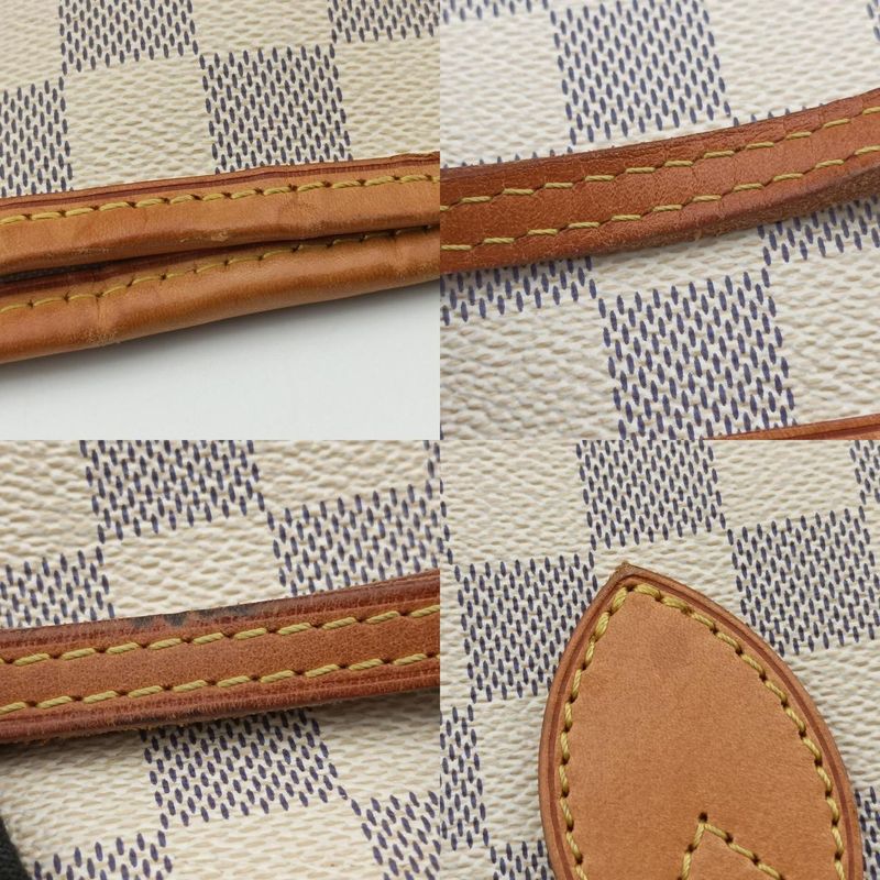 Louis Vuittonneverfull GM Azure Damier Canvas N51108 Fl4039