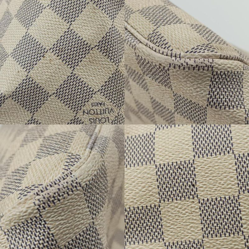 Louis Vuittonneverfull GM Azure Damier Canvas N51108 Fl4039