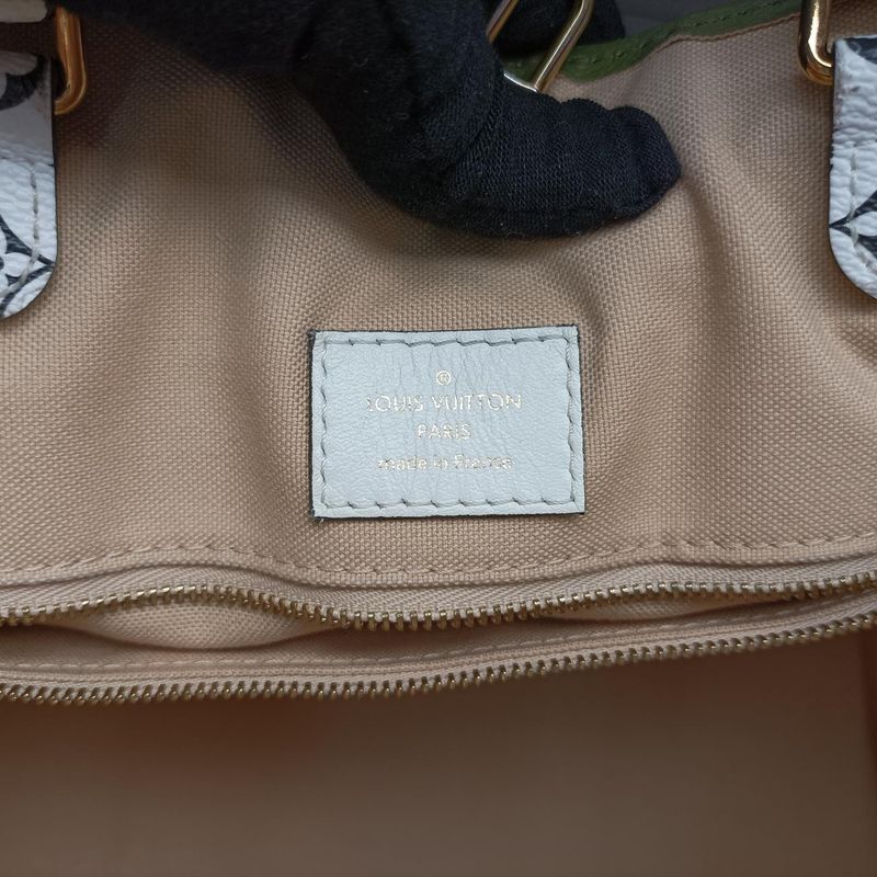 Louis Vuitton On-the-go GM Cles Clesme X Green X Multicolor Monogram Giant