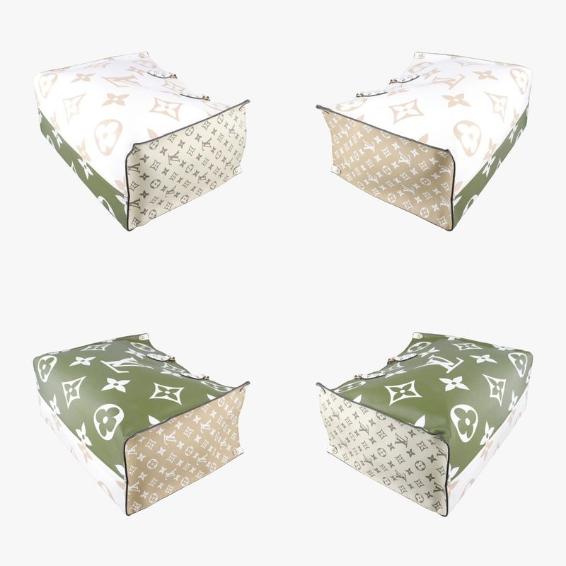 Louis Vuitton On-the-go GM Cles Clesme X Green X Multicolor Monogram Giant