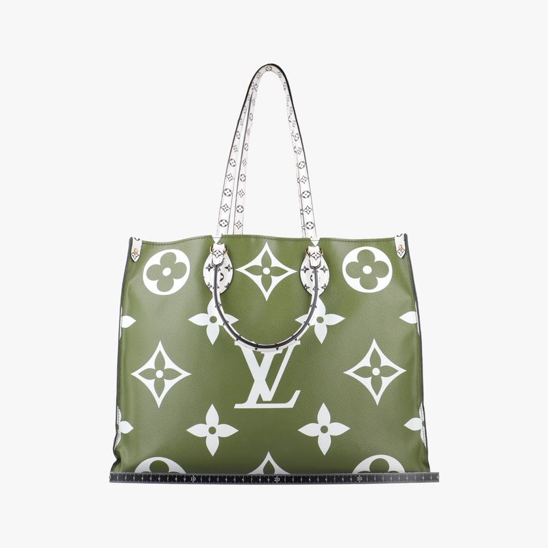 Louis Vuitton On-the-go GM Cles Clesme X Green X Multicolor Monogram Giant