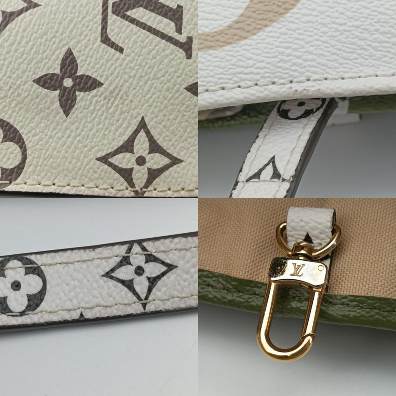 Louis Vuitton On-the-go GM Cles Clesme X Green X Multicolor Monogram Giant
