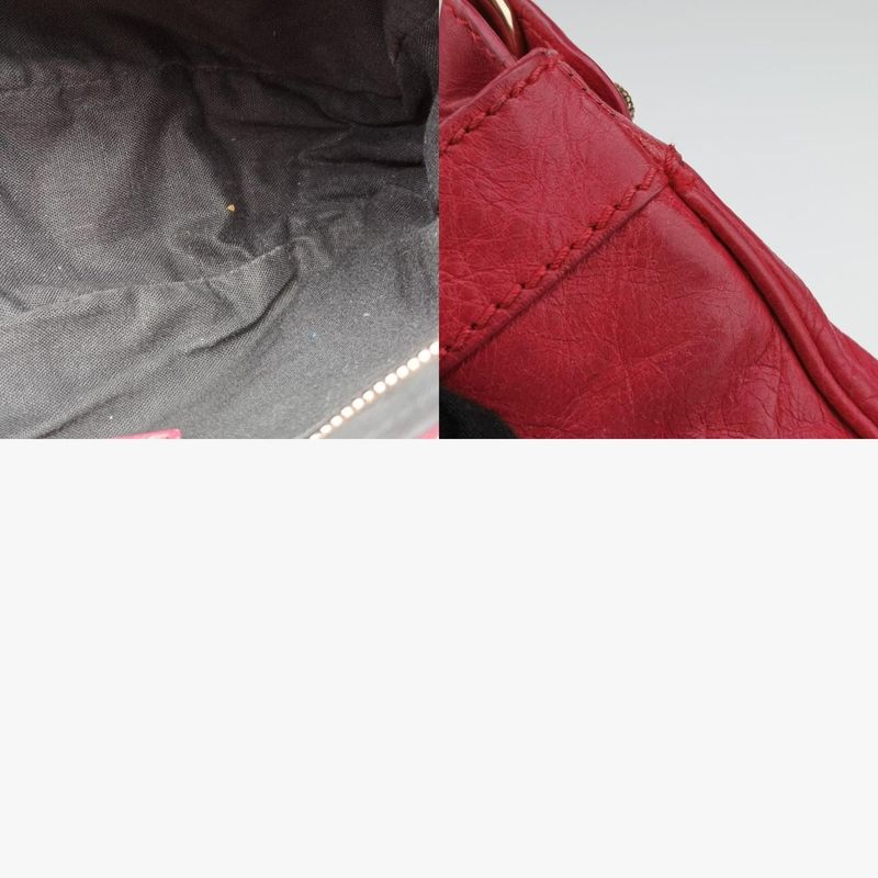 Balenciaga Motocross Giant Classic Hip Red Lamb Skin 2372035740 K002123