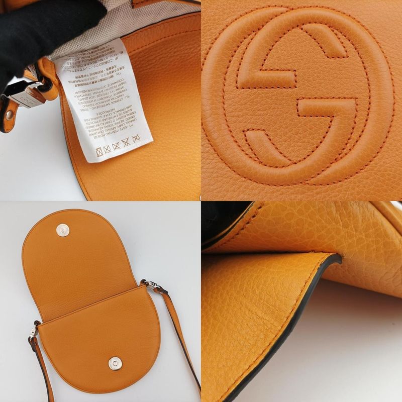 Gucci Soho Yellow Leather 340617 D015379124