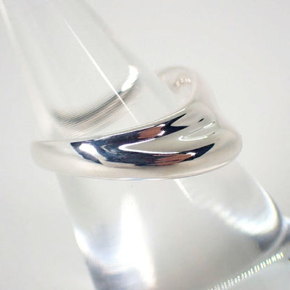 Tiffany & Co 925 Curved Wave Ring / #9.5/j85-3