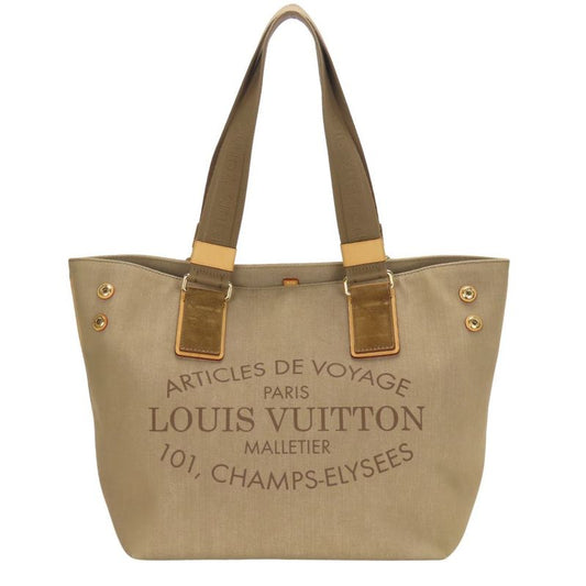 Louis Vuitton Tote Bag Plan Soleil Cabas PM M94144 2012 Canvas Nubuck Leather