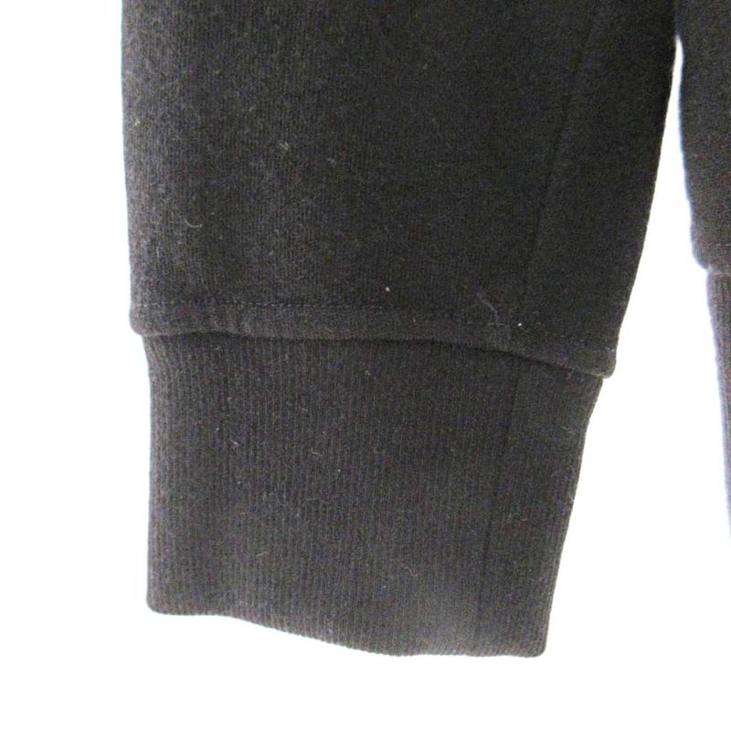 Fendi Sylvia Period 17AW Bug's Eye Monster Zip Hoodie Sweatshirt 44 Black 1104