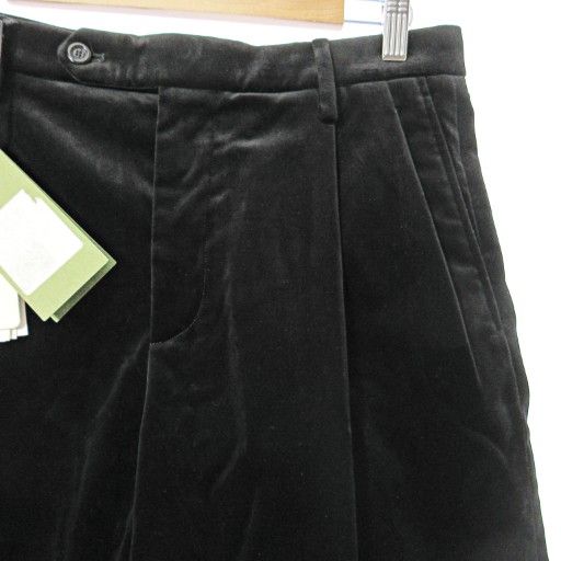 Gucci 22SS ARIA Stretch Velvet Shorts Stretch Velvet Shorts Velour Shorts 46