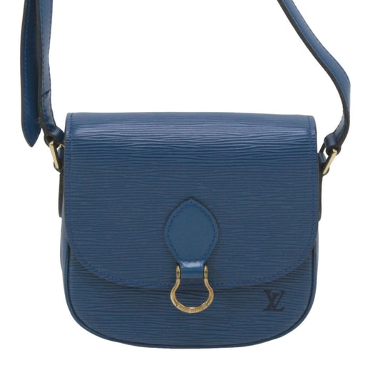 Louis Vuitton Epi Saint Cloud Shoulder Bag M52195 Blue