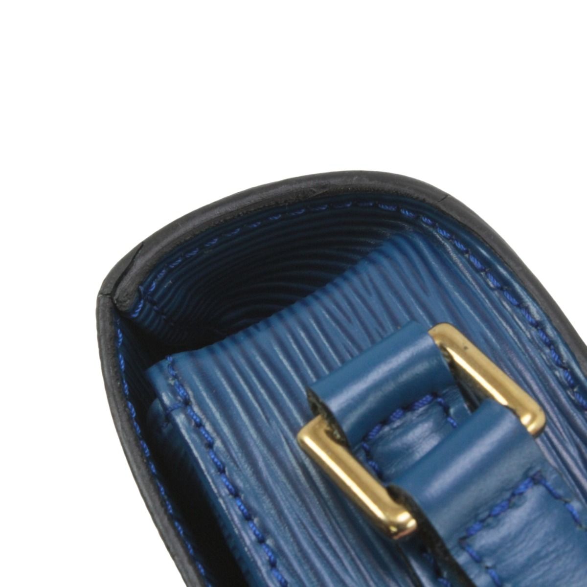 Louis Vuitton Epi Saint Cloud Shoulder Bag M52195 Blue