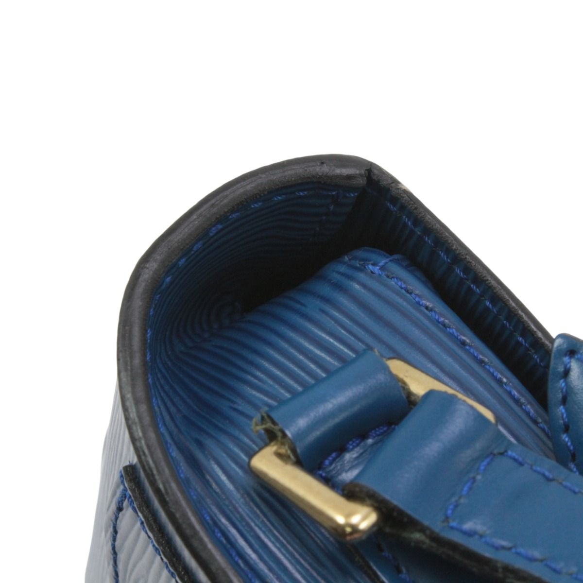 Louis Vuitton Epi Saint Cloud Shoulder Bag M52195 Blue