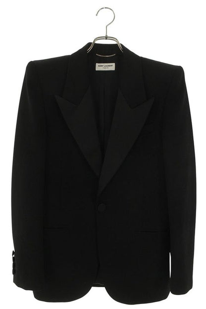 Saint Laurent Paris 758219 Y7e63 Smoking 1B Tailored Jacket Men's 44