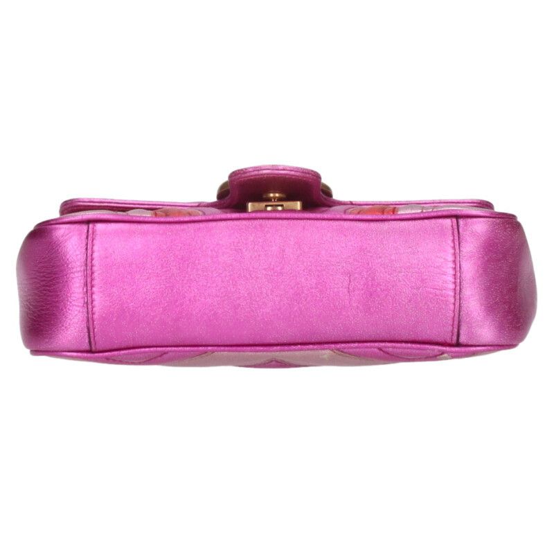 Gucci 446744 GG Marmont Quilted Shoulder Bag For Men