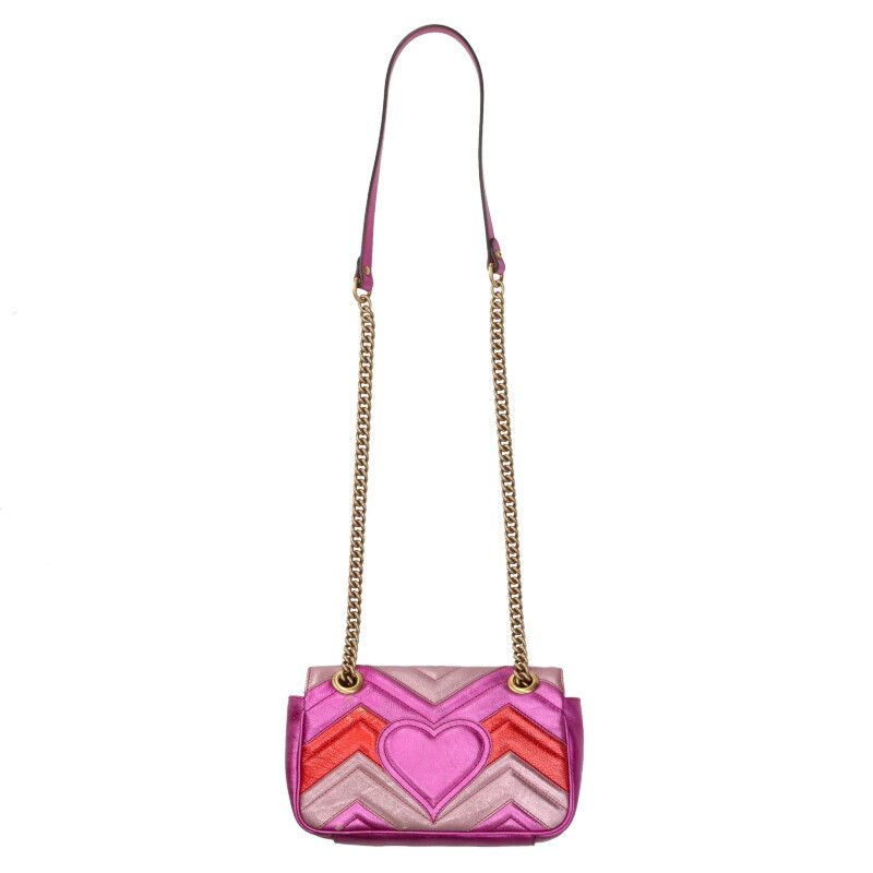 Gucci 446744 GG Marmont Quilted Shoulder Bag For Men