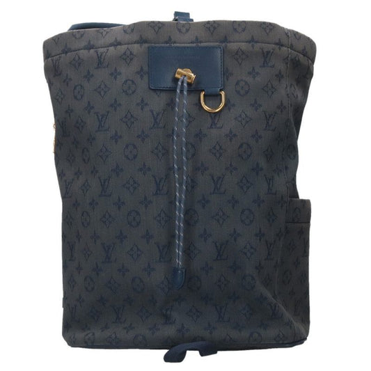 Louis Vuitton M44617 Chalk Backpack Monogram Denim Backpack Men's