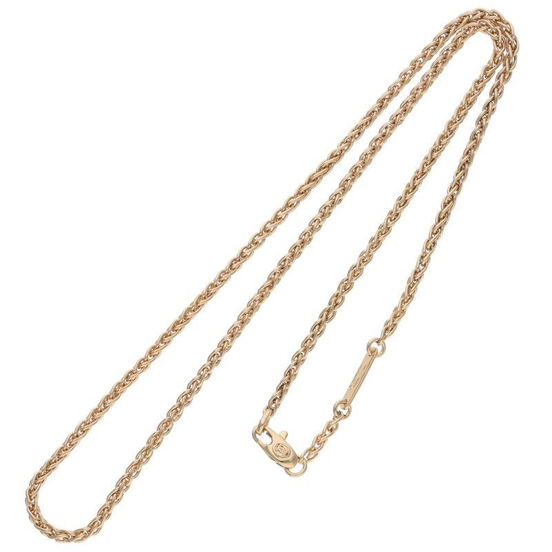 Cartier 18K Yellow Gold Screw Necklace Men's