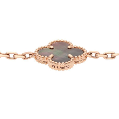 Van Cleef And Arpels Vcarp2r000 Vintage Alhambra 20 Motif Gray Mother-of-pearl