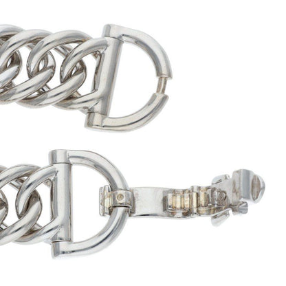 Hermes Petits Champs Petit Chien Silver Bracelet Men's
