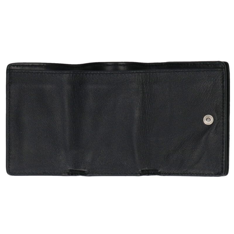 Balenciaga 459069 Trifold Leather Wallet For Men