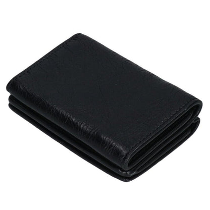 Balenciaga 459069 Trifold Leather Wallet For Men