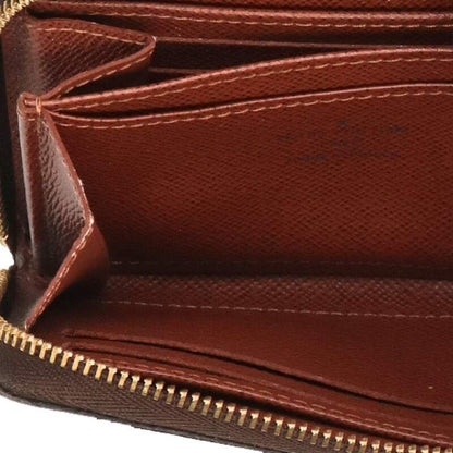Louis Vuitton M60067 Zippy Coin Purse Monogram Full Zip Wallet Men's
