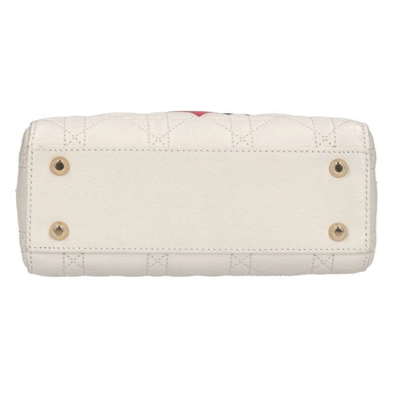 Dior Amour Lady Dior Canage Lamb Skin Shoulder Bag Women