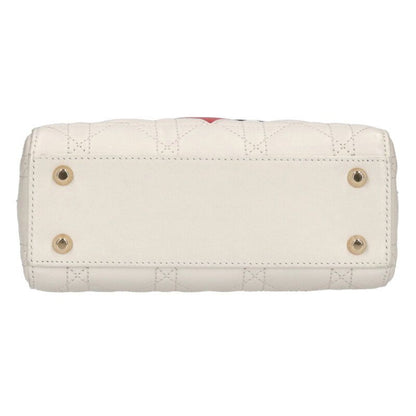 Dior Amour Lady Dior Canage Lamb Skin Shoulder Bag Women