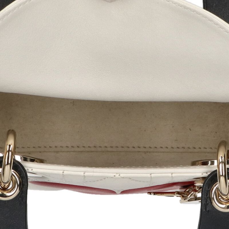 Dior Amour Lady Dior Canage Lamb Skin Shoulder Bag Women