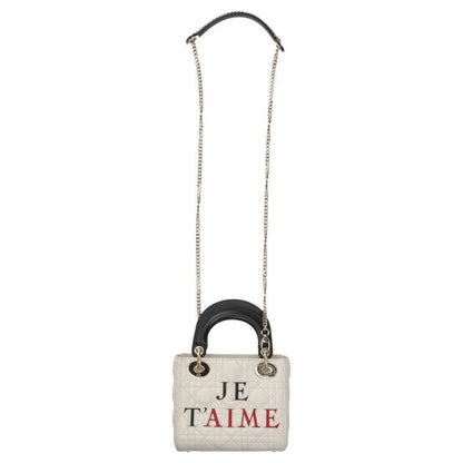 Dior Amour Lady Dior Canage Lamb Skin Shoulder Bag Women