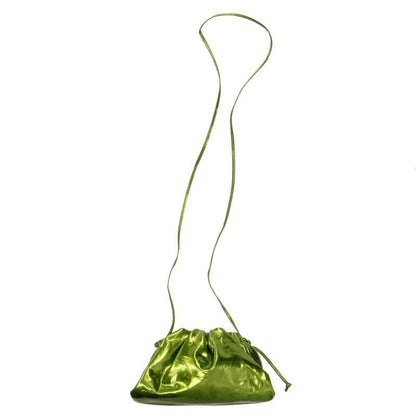 Bottega Veneta Mini The Pouch Metallic Shoulder Bag Women