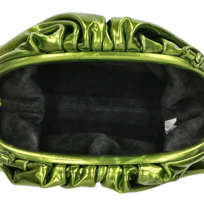 Bottega Veneta Mini The Pouch Metallic Shoulder Bag Women