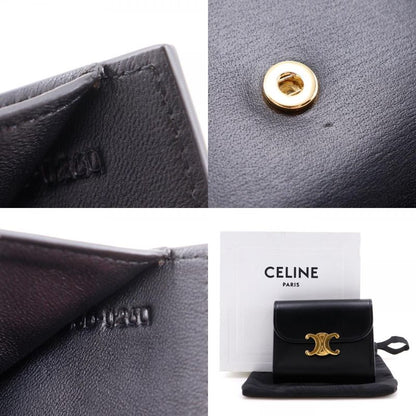 Celine Triomphe X Calfskin Women's Trifold Wallet