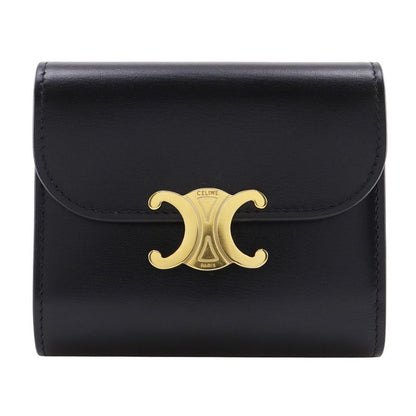 Celine Triomphe X Calfskin Women's Trifold Wallet