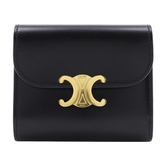 Celine Triomphe X Calfskin Women's Trifold Wallet