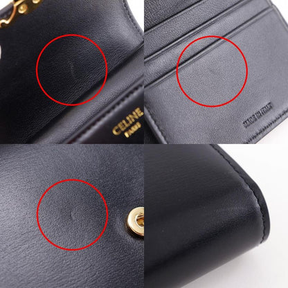 Celine Triomphe X Calfskin Women's Trifold Wallet