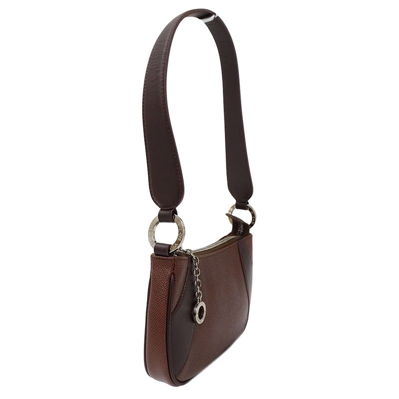 Bvlgari Bag Women's Brand Handbag Hand Pouch Shoulder Bag Bvlgari Leather Brown