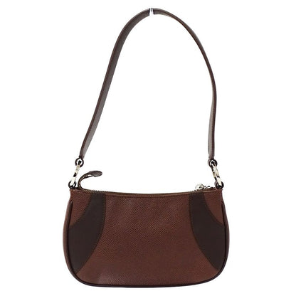 Bvlgari Bag Women's Brand Handbag Hand Pouch Shoulder Bag Bvlgari Leather Brown